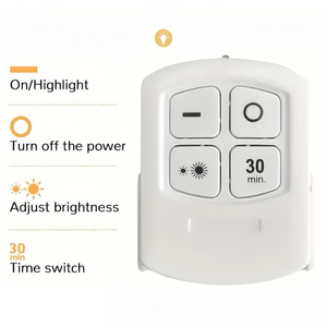 Lumière LED COB sous l'armoire 3W Blanc chaud Lampe <span class=keywords><strong>de</strong></span> placard Éclairage <span class=keywords><strong>de</strong></span> <span class=keywords><strong>salle</strong></span> <span class=keywords><strong>de</strong></span> bain Fonctionnant sur piles Nuit Froid Sommeil Chambre Armoire Mini - Product Image 4