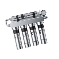 Purificateur manuel de sous-évier de robinet de purification d'eau de charbon actif d'ultrafiltration pour l'eau potable de ménage prix du Japon