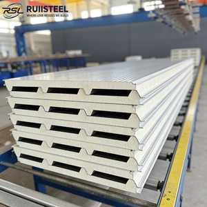 Panel Sándwich Aislado PIR Ligero para Techo, <span class=keywords><strong>Venta</strong></span> Directa <span class=keywords><strong>de</strong></span> <span class=keywords><strong>Fábrica</strong></span>, para Cuarto Frío y Gallinero - Product Image 1