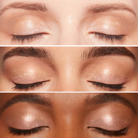 Crayon Eyeliner Imperméable à Double Embout 6 Couleurs Paillettes Métalliques Nacrées Maquillage des Yeux Couleurs Uniques Ensemble de Cosmétiques à Mélanger