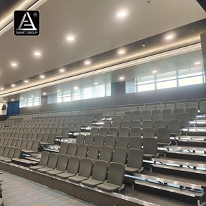Tribunes rétractables pour gymnase intérieur, tribunes rétractables pour terrain de <span class=keywords><strong>basket</strong></span>-ball intérieur, système de sièges télescopiques - Product Image 4