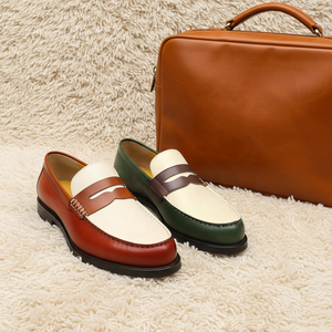 รองเท้าโลฟเฟอร์ผู้ชายสำหรับงานแต่งงาน รองเท้าแบบสวม รองเท้าสำหรับชุดทักซิโด้ผู้ชาย - Product Image 5