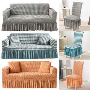 Jacquard stretchable बुलबुला कपड़े खिंचाव सोफा कवर सज्जित लोचदार सोफे स्कर्ट के साथ शामिल किया गया - Product Image 2