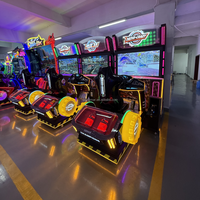 Simulateur de course de moto à deux joueurs de haute qualité, machine d'arcade à monnayeur pour parcs d'attractions et centres de jeux