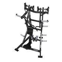 Appareil de musculation commercial Iso-lateral à charge de plaques en acier pour entraînement de la force dorsale, garantie de 10 ans
