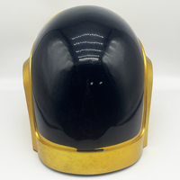 Casque Punk Guy Manuel en résine, artisanat de luxe, casque Daft Punk doré pour cosplay, édition collector pour les fans