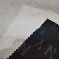 Tissu de doublure en pongé gaufré sergé 100 % polyester antistatique, idéal pour les sacs d'extérieur, les bagages et les vêtements