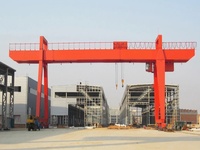 Grue portique à double poutre européenne : Système de levage extérieur avancé pour applications en entrepôt, port et industrie
