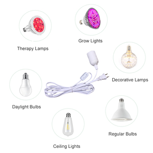 Dây Nguồn Đèn Muối Hoa Kỳ Đèn Treo Đèn Lồng Bộ Dây Đèn Ổ Cắm E26 Có Công Tắc - Product Image 4