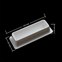 Plateau de collecte d'échantillons en PET blanc à fentes étroites pour la recherche en laboratoire, haute efficacité, division par lots d'échantillons, matériel de laboratoire jetable