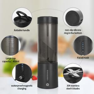 Vaso Mezclador Eléctrico Portátil Multifuncional para el Hogar, Viajes, Gimnasio, Batidos, Smoothies y Trituración de Hielo - Product Image 4