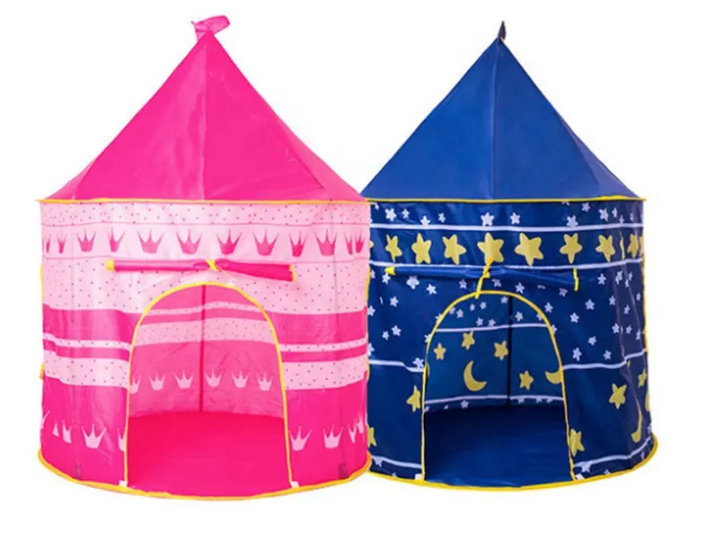 어린이 소년과 소녀 팝업 장난감 성 놀이 집 대형 실내 야외 게임 플레이 텐트