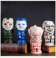 Vente en gros de tasses en céramique Geeki Tiki Tasse Tiki style Tiki horreur à collectionner Tasse à bière en céramique créative Tasse