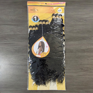 Cheveux à crocheter Viral ZS-B302, 9 pièces, 24-28 pouces, 260g, en fibre haute température douce, style tressage bohème, tendance <span class=keywords><strong>TikTok</strong></span> - Product Image 3