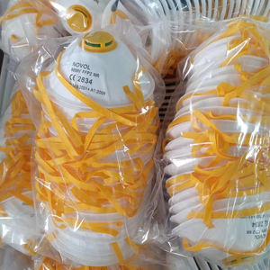 Máscaras faciais de proteção FFP2 contra PM2.5 ODOR WIND respirador descartável personalizado de fábrica com máscara contra poeira da indústria de carbono ativo - Product Image 6