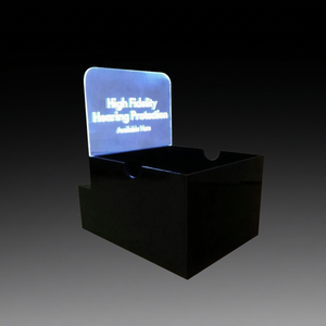 Base de Acrílico con Iluminación LED para Letreros, Panel Iluminado con Borde, Soporte de Exhibición para Logotipos y Anuncios - Product Image 1