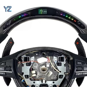 Volante de Fibra de Carbono con Costuras de Color Personalizadas, Rendimiento en Pista para <span class=keywords><strong>BMW</strong></span> Serie 5 7 F10 F18 <span class=keywords><strong>GT</strong></span> <span class=keywords><strong>525</strong></span> 530, Accesorios para Autos Deportivos - Product Image 2
