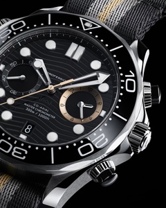 Reloj Omega con Movimiento de Titanio, Maestria Artesanal, Reloj de Buceo para <span class=keywords><strong>James</strong></span> Bond <span class=keywords><strong>007</strong></span>, Versión con Cristal de Zafiro en la Correa - Product Image 4