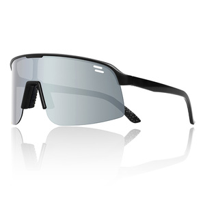 디자이너 스포츠 선글라스 UV400 차단 사이클링 라이딩 고글 방풍 편광 렌즈 러닝 안전 안경 맞춤 로고 - Product Image 5