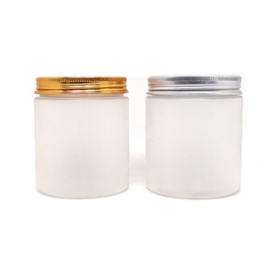 Wholesale in Stock 80ml 60ml 50ml 40ml PET Matte Cosmetic Jars with White Lid for Skin Care Body <b>Scrub</b> Butter - Product Image 1