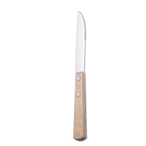 <strong>New</strong> <strong>Design</strong> Product Reusable Bulk <strong>Cutlery</strong> 304 Stainless Steel Tableware <strong>Cutlery</strong> Set with Wood Handle
