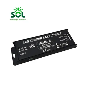 Uitgangsvermogen 96W-288W Uitgang Max 8a 1ch 0-10V Dimmen Led Driver