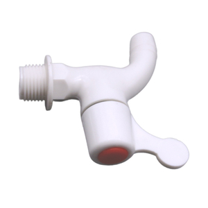 Yunsu New <b>Wall</b> Mounted White Durable DN15 Bathroom Small Plastic Faucet 1/2" Water Taps - Product Image 3