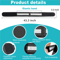 Livraison Gratuite – Ceinture Lombaire de Compression Unisexe Personnalisable avec Sangle de Hanche Réglable pour Adulte – Soutien Pelvien Jonit