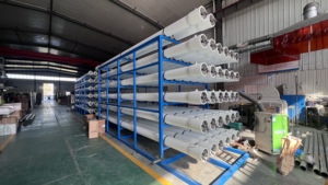 40tph hiệu quả cao công nghiệp RO nhà máy xử lý nước chất lượng cao Thẩm Thấu Ngược Bảng điều chỉnh máy bơm PLC động cơ màng - Product Image 5