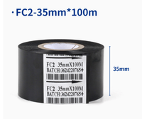 Ruban de codage de date compatible SCF-900 90*300 pour imprimantes d'étiquettes Oki/HP, impression de la date de péremption des blisters pharmaceutiques