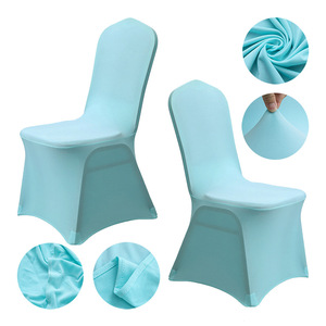 Holesale tretretch Banket Wedding ececoration hhite vvents inning eat overs panpandex Chair Cover For lastic hairs haires - Product Image 2