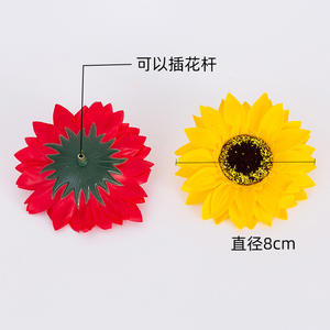 Regalos navideños, flores eternas, jabón de girasol, cabeza de flor en caja, simulación, día de San Valentín, Navidad, cruz - Product Image 2