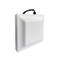 865-928 MHz 7dbi RS232/485 Wiegand26 2-6 metros Lector integrado Uhf de largo alcance Lector de puerta Rfid