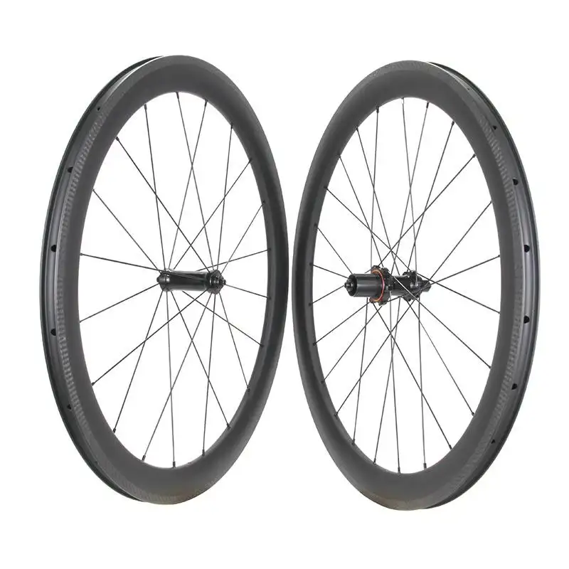 Bicyel wheels T800 Carbon Wheelset 38/45/50/60/80mm Braking Surface Road Bike Clincher RIM Brake Carbon Wheels Fo Factory