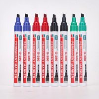 Ensemble de marqueurs permanents à pointe ultra fine Sharpie Noir Rouge Bleu Stylos Produit en plastique