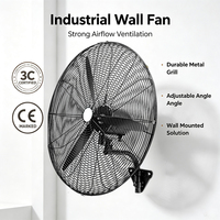 Ventilateurs industriels de 30 pouces utilisés dans les usines, les stands de barbecue et les lieux de musique en plein air. Débit d'air extra-large, ventilateur de haute qualité.