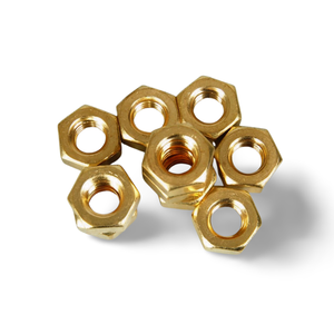 Écrou en laiton personnalisé durable pour applications de machines lourdes avec usinage de précision - Product Image 1