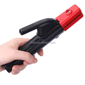 Venta al por mayor Europa estándar Industrial 300A CE certificado latón y hierro soporte de electrodo de soldadura en línea disponible - Product Image 2
