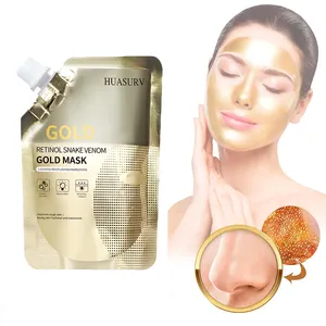 Skin Care Face Lifting Firming 24k Gold Mask Peel Off Anti Wrinkle Face Mask Blackhead Remover