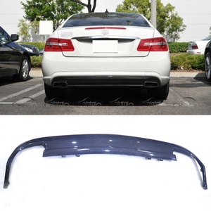 <b>Car</b> Tuning Kits Carbon Fiber Rear Bumper Lip Fin Spoiler <b>Diffuser</b> for Mercedes-Benz E Class W207 Coupe - Product Image 1