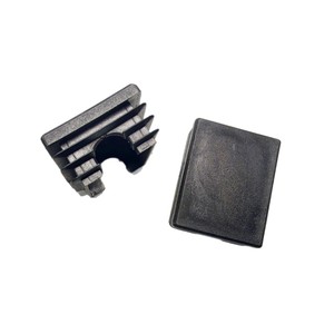 Furniture Foot <b>Pads</b> 40x50 Square Plastic End Caps For Shelves Tables <b>Chairs</b> Cabinets Easy Installation - Product Image 5