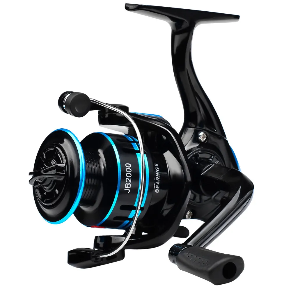 SNEDA spedizione veloce bobina di metallo luce 5.2:1 5KG Drag colore blu rosso filatura mulinelli da pesca