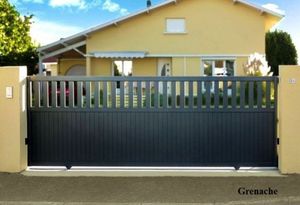 Princeton 6 pies <span class=keywords><strong>de</strong></span> aluminio Privacidad Estate Gates Automatic Electric Driveway Cantilever Slide Gate <span class=keywords><strong>Madera</strong></span> tratada térmicamente - Product Image 5