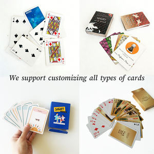 Speelkaarten cadeaudoos met sojabloeminkt, aangepaste logo's, stevige verpakking, topverkoop, hoge kwaliteit speelkaarten doos - Product Image 3