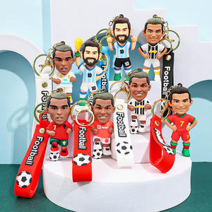 Sınır ötesi yaratıcı çizgi film karakterleri, yıldız figürleri, bebekler, Messi anahtarlıklar, kolye, çanta, araba anahtarlıklar - Product Image 1
