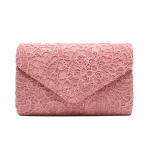 패션 잡초 식사 파티 유럽과 미국의 인기있는 럭셔리 레이스 클러치 가방 패션 디너 핸드 숄더 봉투 가방