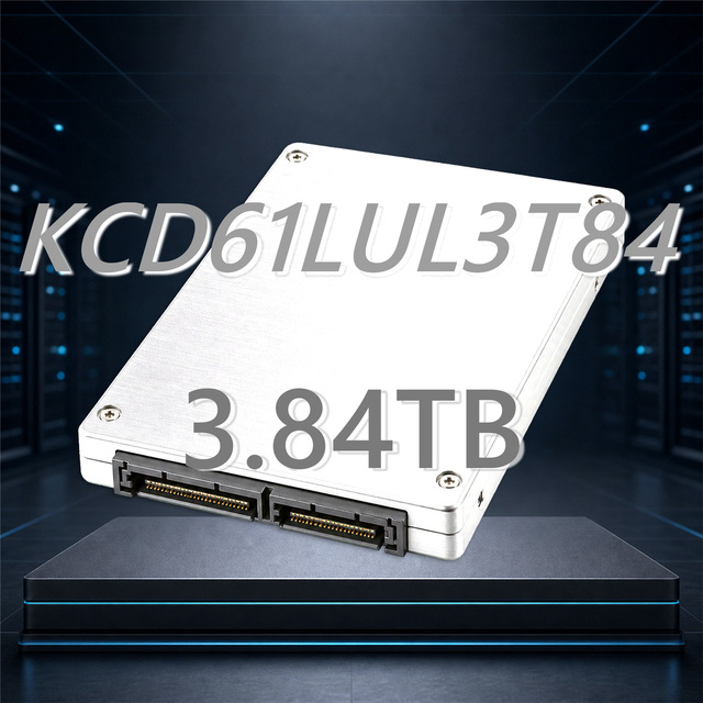 CD6 KCD61LUL3T84  Hard Drive SSD U.2 2.5In 3.84TB SSD PCIe 4.0 NVMe 6GB/s Enterprise SSD Server Desktop PCIe Solid State Drive