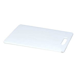 เขียงโพลีเอทิลีนสีขาว 25 × 15 ซม. พร้อมด้ามจับ - Product Image 1