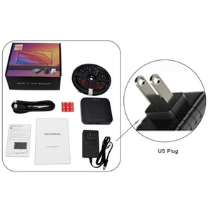 ไฟแบ็คไลท์ทีวี LED ซิงค์กับหน้าจอ RGBIC 5050 แถบไฟ LED ซิงค์เร็วแบบปุ่มเดียว ไฟสำหรับเล่นเกม สำหรับทีวีขนาด 55-65 นิ้ว - Product Image 6