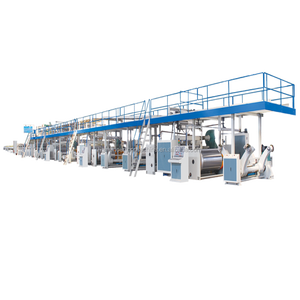 สายการผลิตกล่องกระดาษลูกฟูกความเร็วสูง <span class=keywords><strong>2</strong></span> <span class=keywords><strong>3</strong></span> 5 7 ชั้น สำหรับบรรจุภัณฑ์อาหาร ไม้ มอเตอร์ PLC ปั๊ม กล่องกระดาษแข็งสำหรับใช้ในโรงงาน - Product Image 1